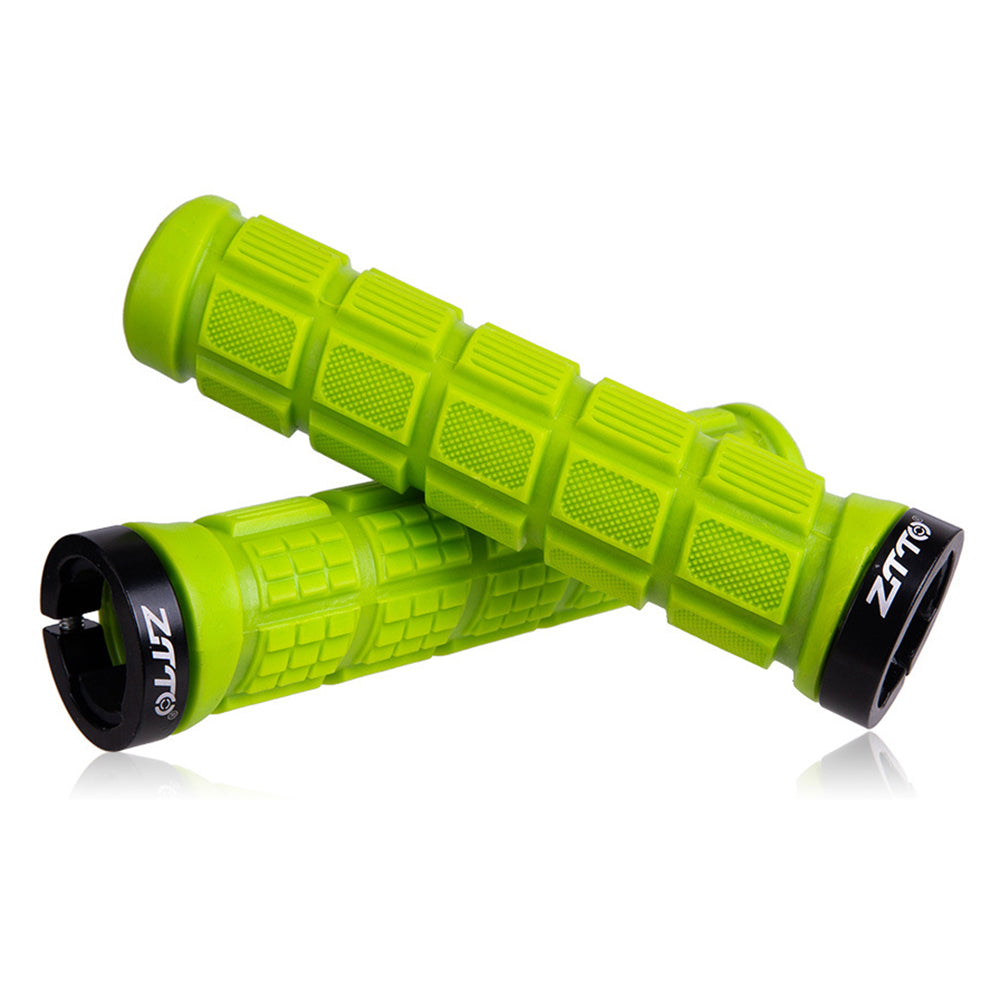 ZTTO AG38 Single-sided Locking Rubber Handlebar Grips MTB Bike Bicycle Handle Grips ZTTO AG38 Single-sided Locking Rubber Handlebar Grips MTB Bike Bicycle Handle Grips